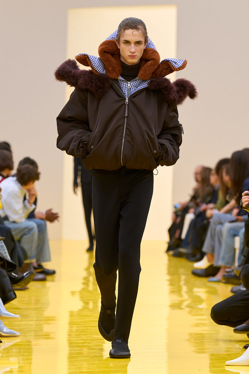 LOEWE Technical Shell Bomber Jacket woman