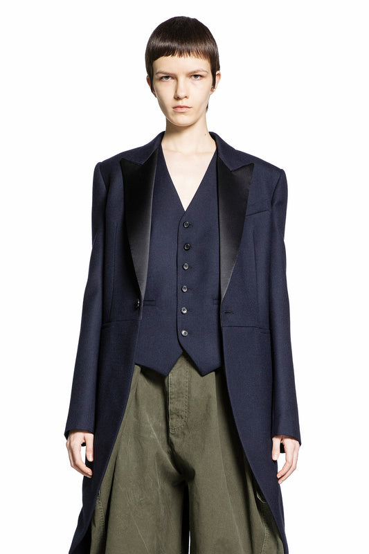 LOEWE WOMAN BLUE JACKETS