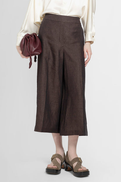 Antonioli LOEWE WOMAN BROWN TROUSERS