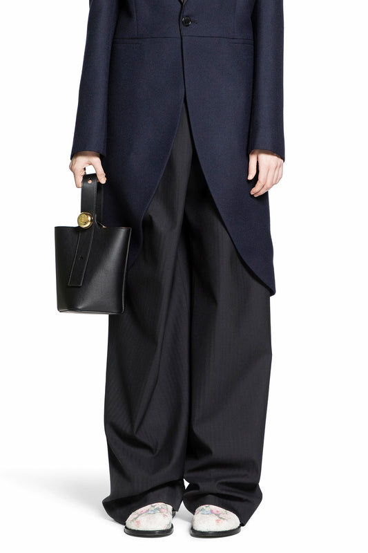 LOEWE WOMAN BLACK TROUSERS