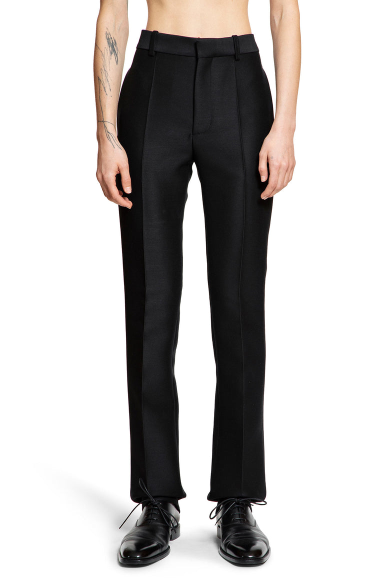 LOEWE WOMAN BLACK TROUSERS