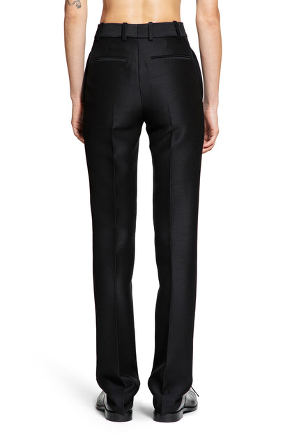 LOEWE WOMAN BLACK TROUSERS