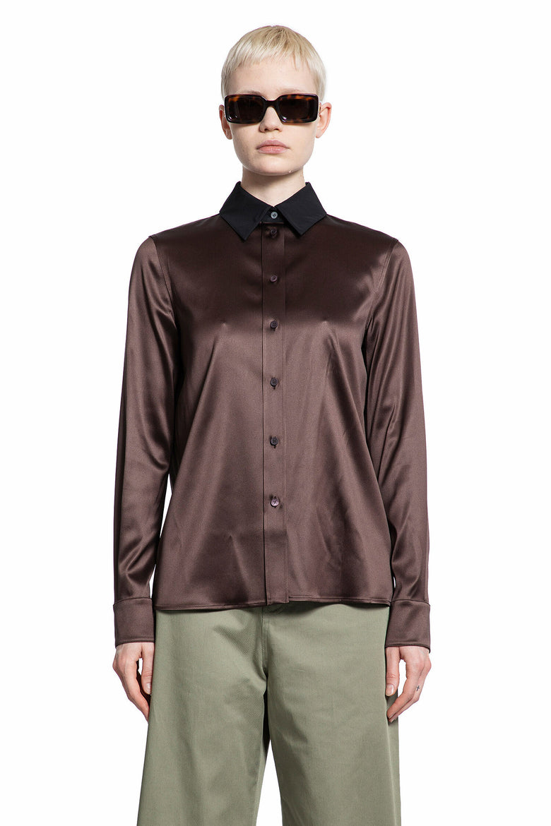 LOEWE WOMAN BROWN SHIRTS