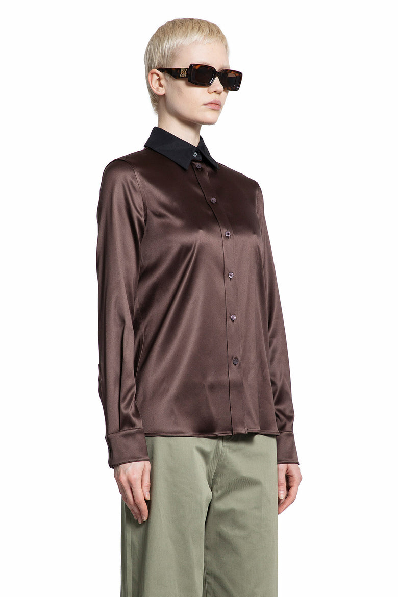 LOEWE WOMAN BROWN SHIRTS