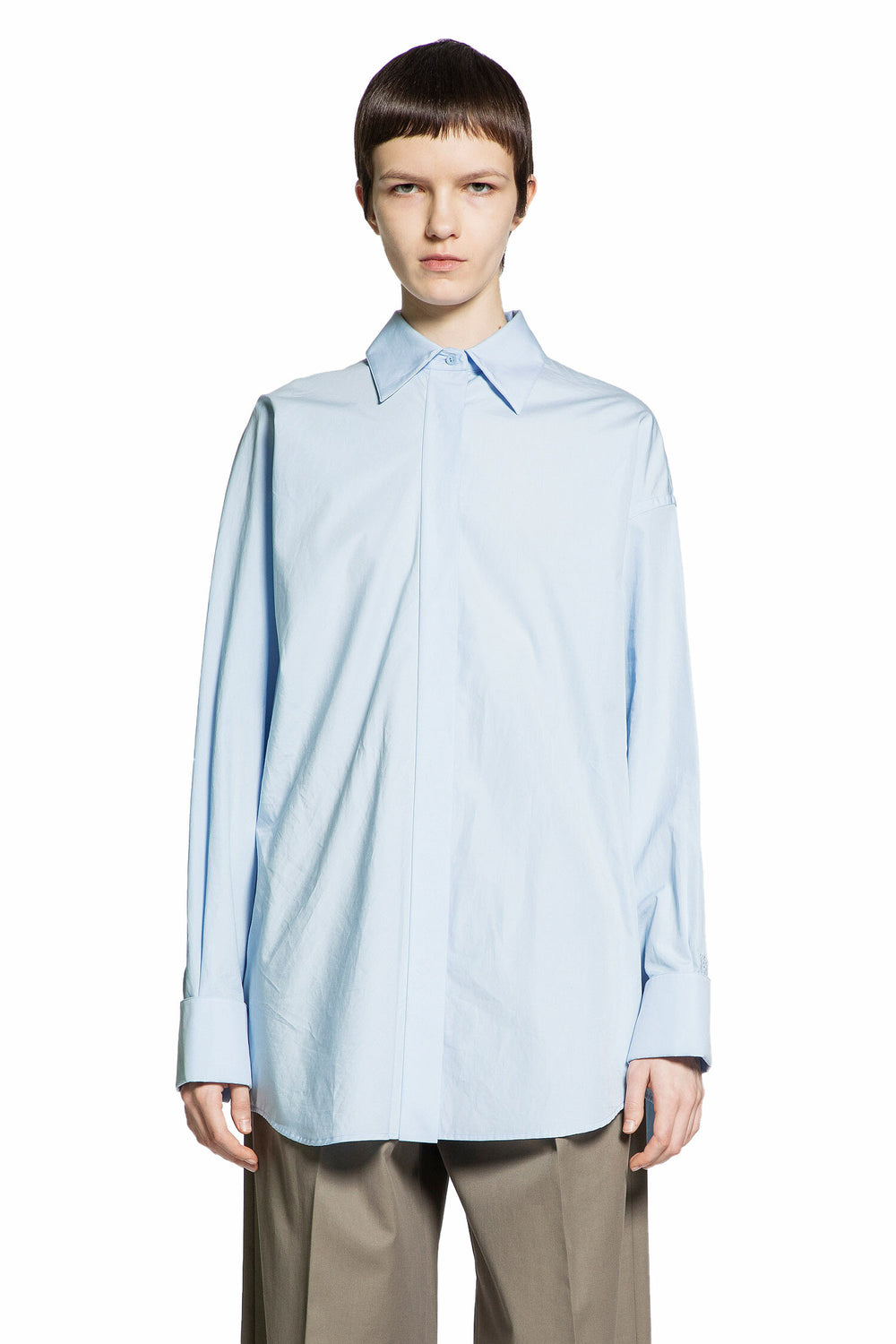 LOEWE WOMAN BLUE SHIRTS