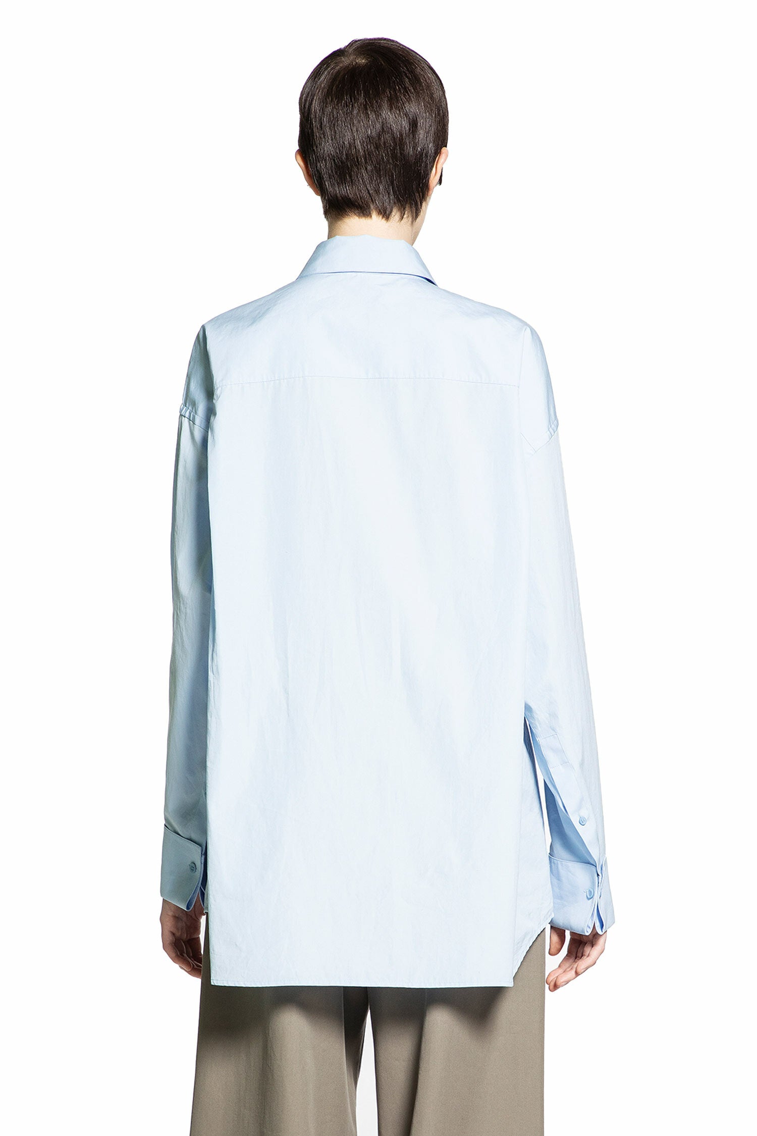 LOEWE WOMAN BLUE SHIRTS