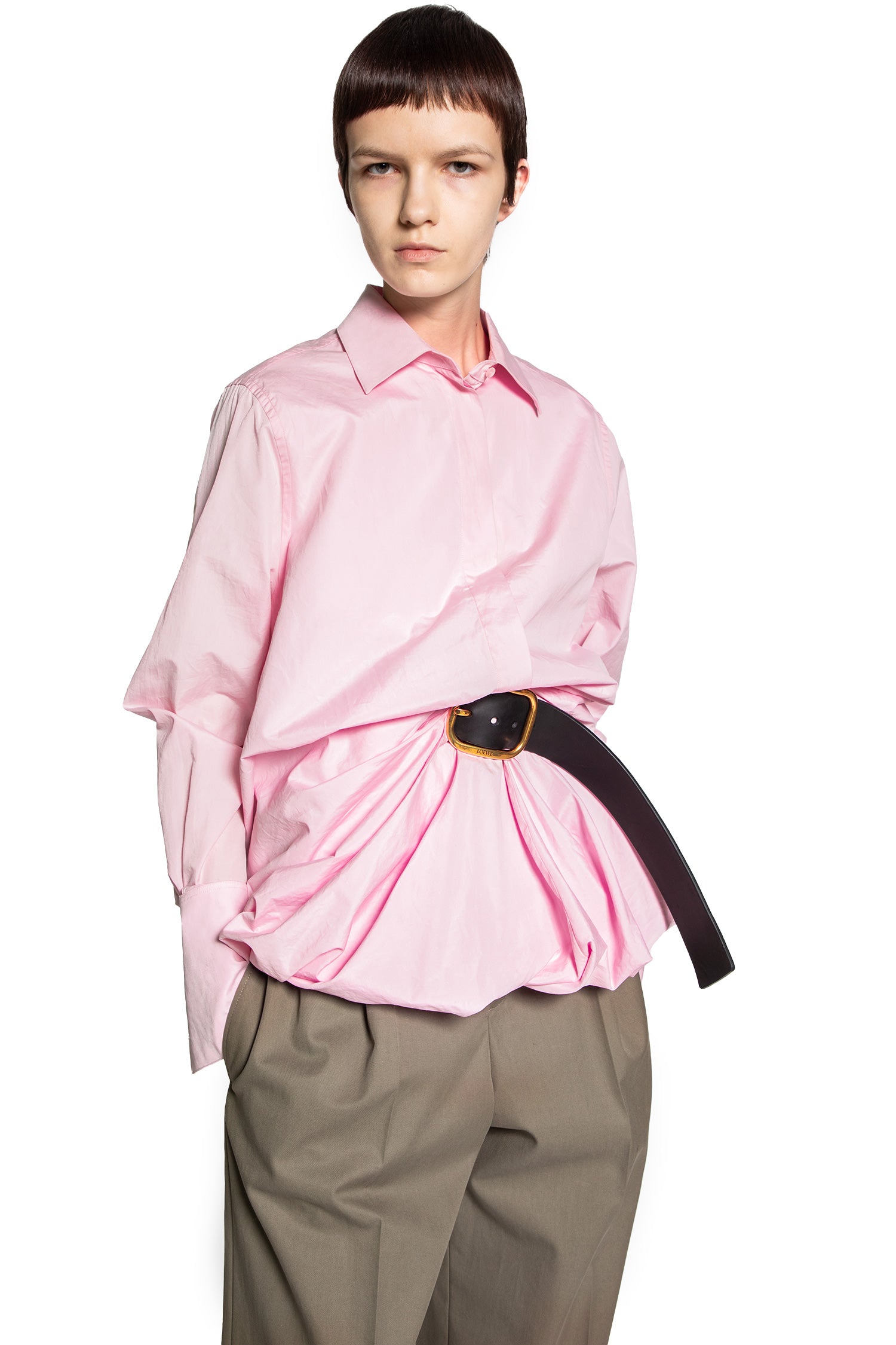 LOEWE WOMAN PINK SHIRTS