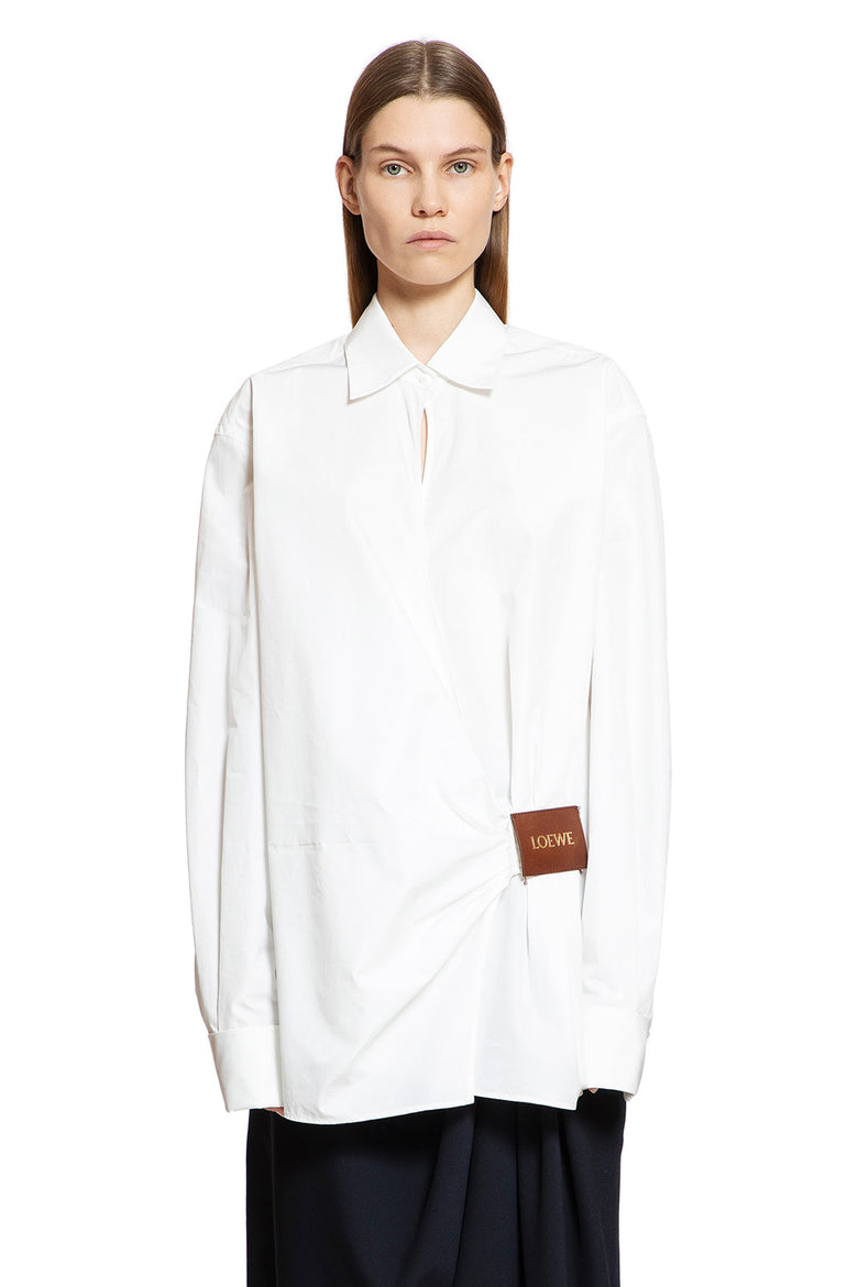 LOEWE WOMAN WHITE SHIRTS