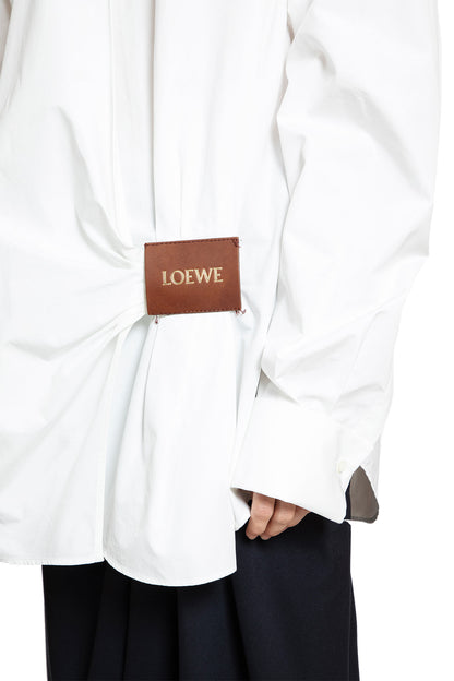 LOEWE WOMAN WHITE SHIRTS