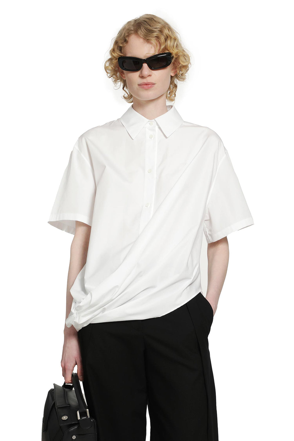 LOEWE Short Sleeve Shirt in Cotton woman
