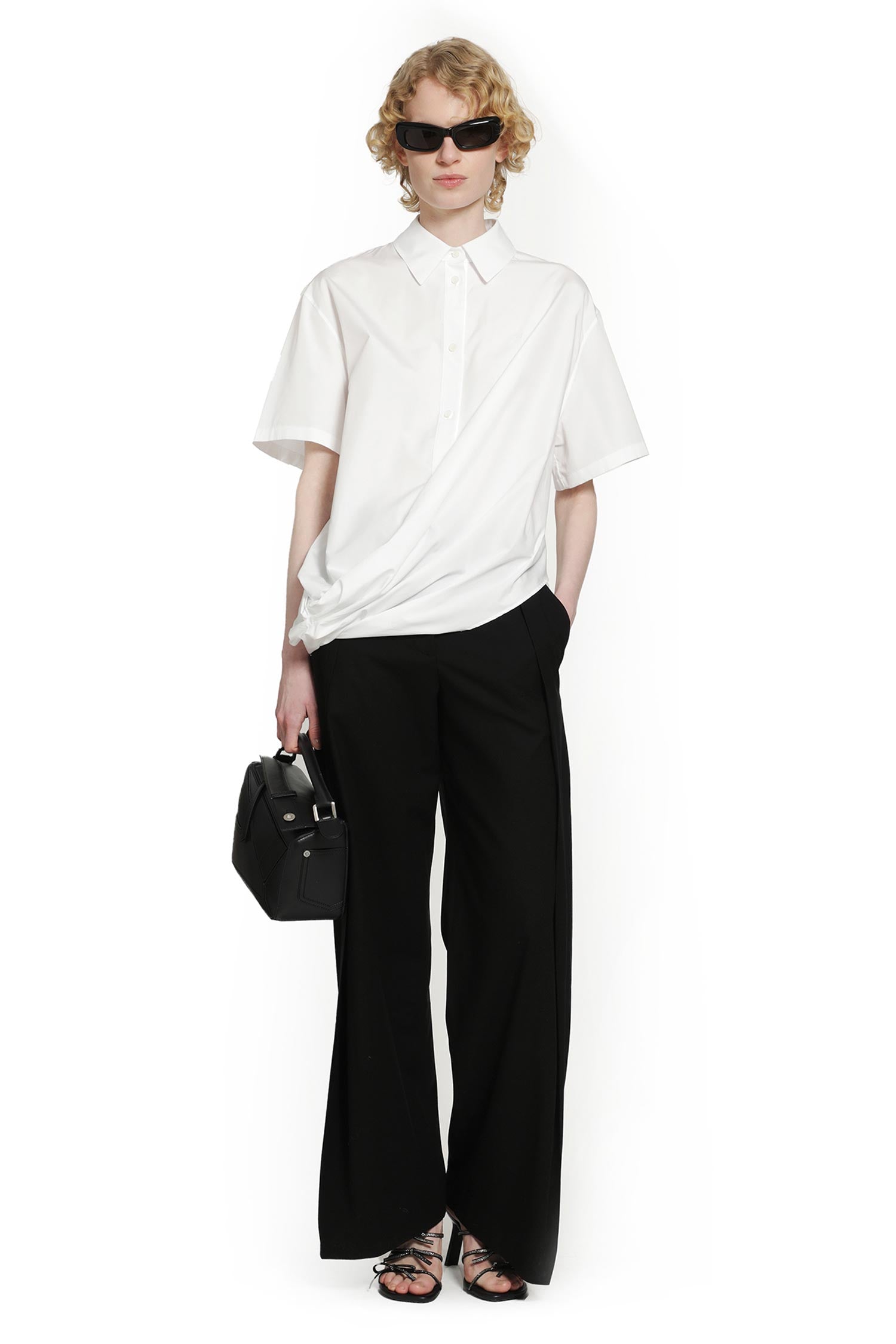 LOEWE Short Sleeve Shirt in Cotton woman