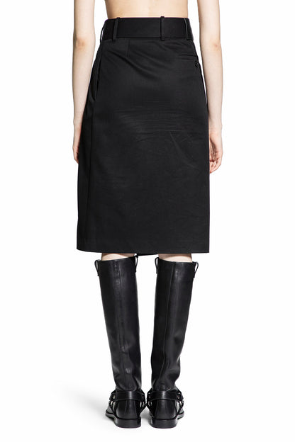 LOEWE WOMAN BLACK SKIRTS