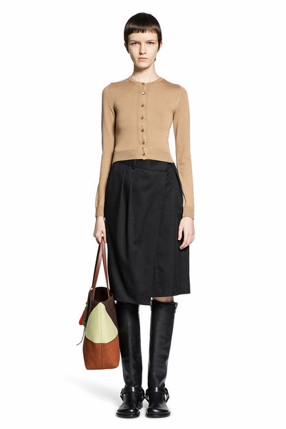 LOEWE WOMAN BLACK SKIRTS