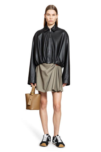 LOEWE WOMAN BROWN SKIRTS