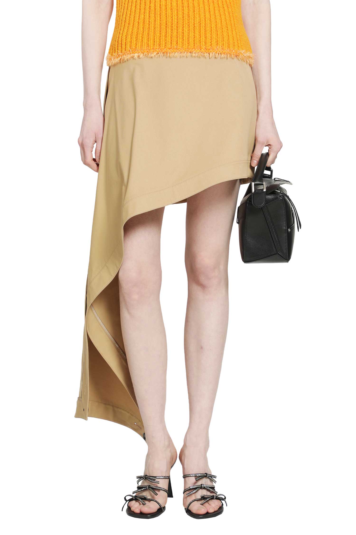 Skirt in Cotton and Silk