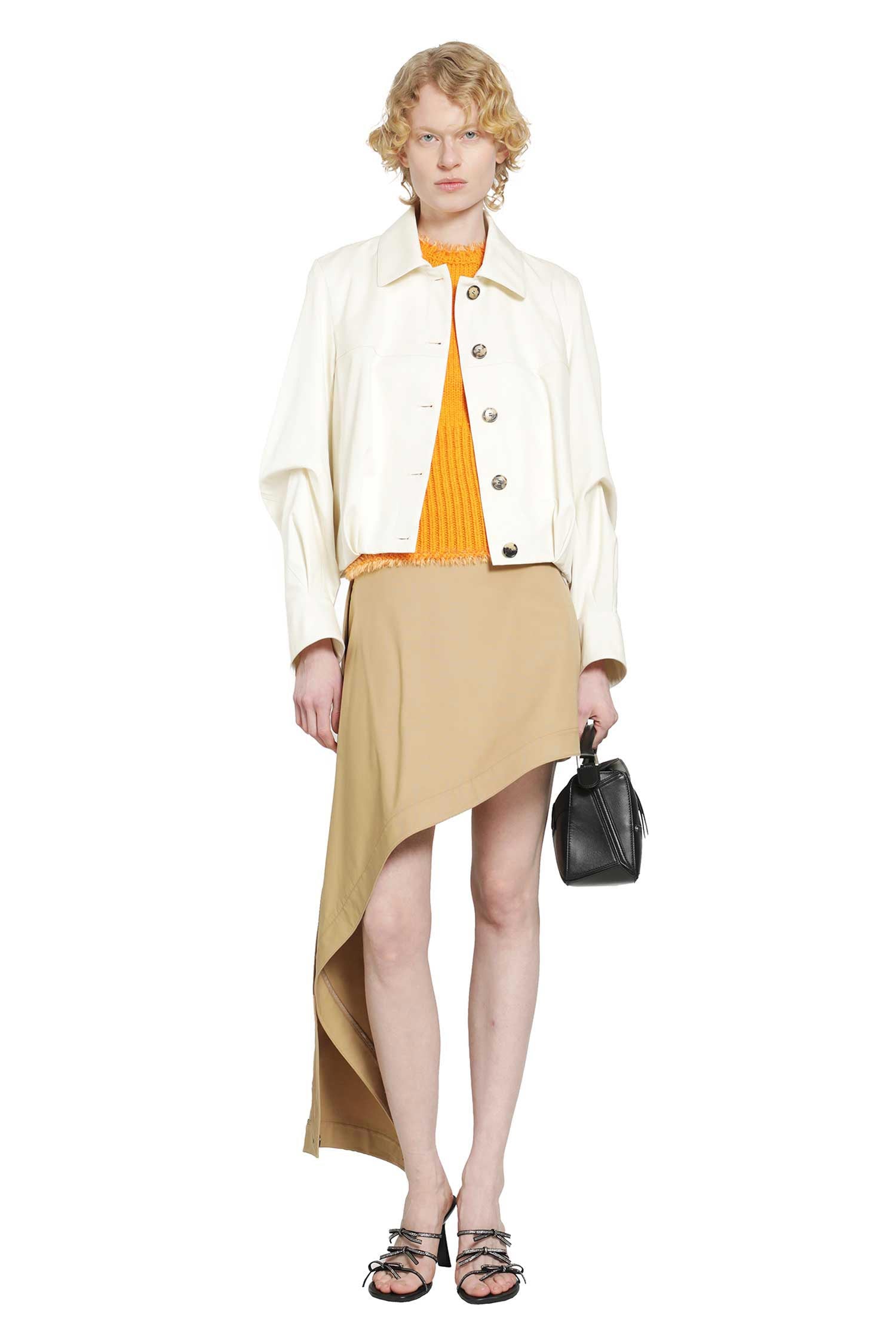 LOEWE Skirt in Cotton and Silk woman