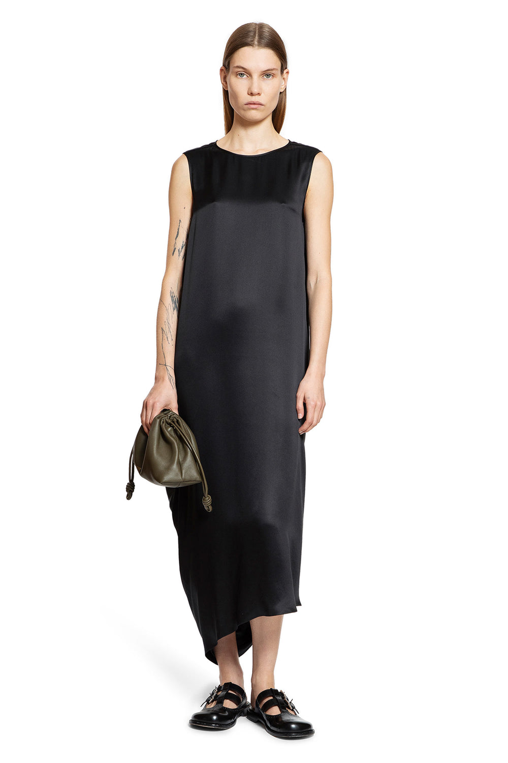 LOEWE WOMAN BLACK DRESSES