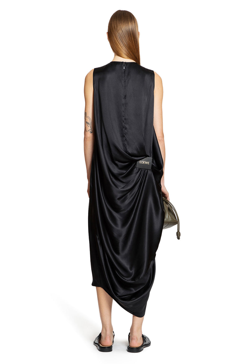 LOEWE WOMAN BLACK DRESSES