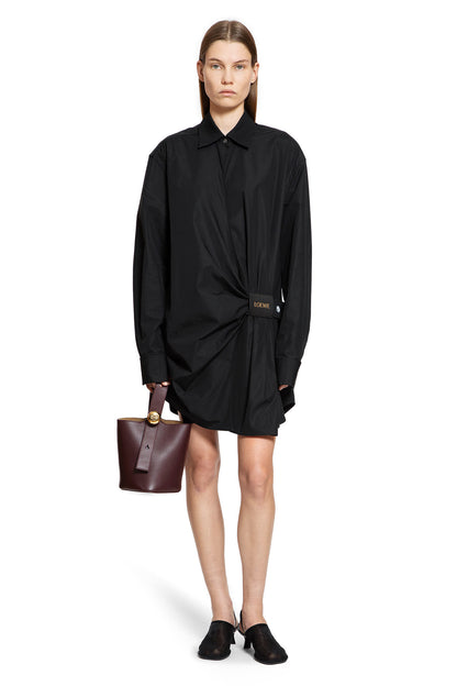 LOEWE WOMAN BLACK DRESSES