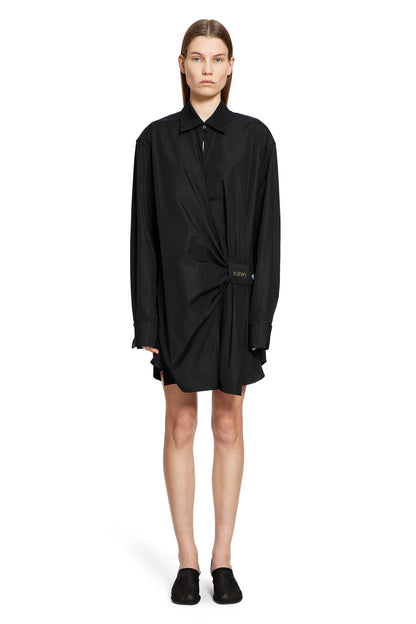 LOEWE WOMAN BLACK DRESSES