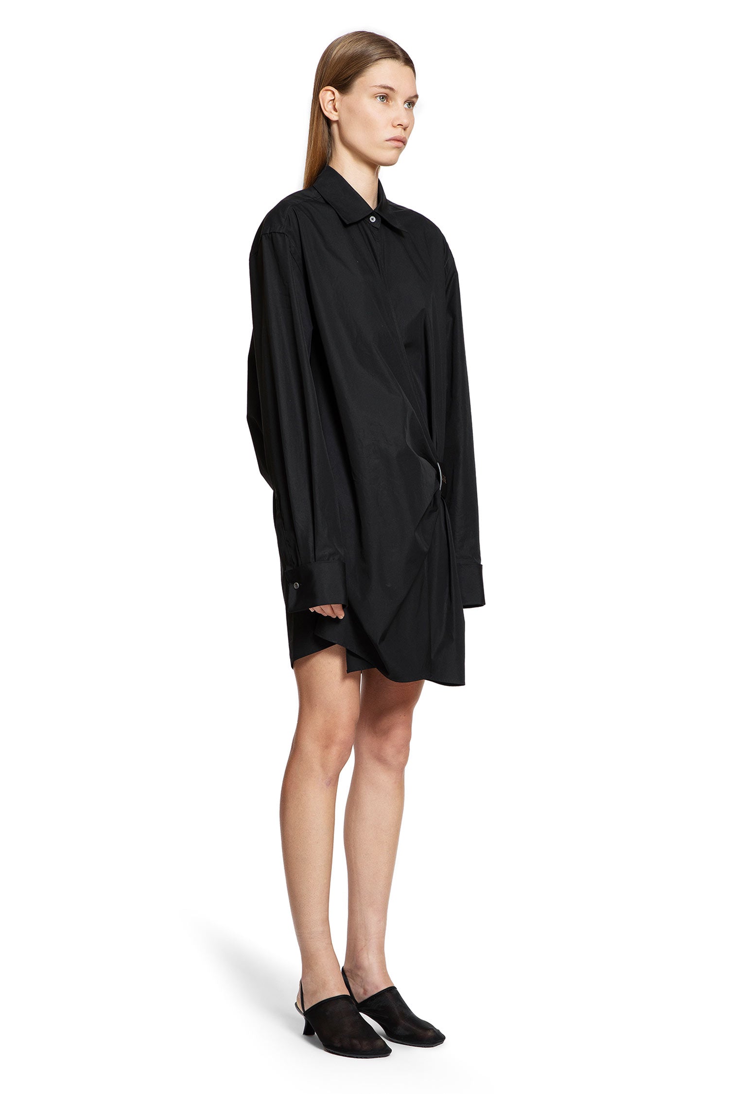 LOEWE WOMAN BLACK DRESSES