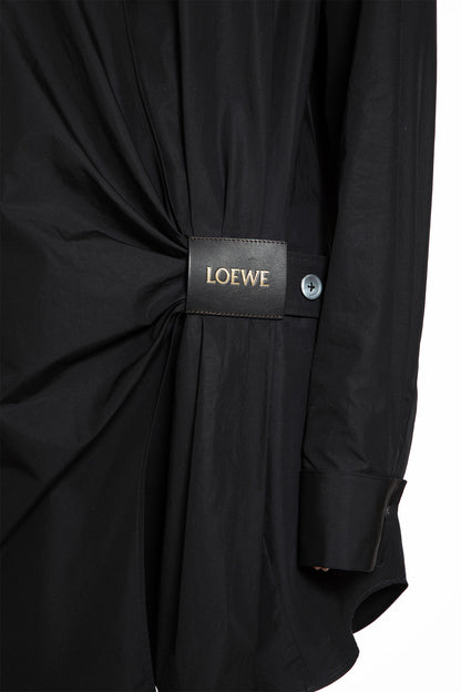 LOEWE WOMAN BLACK DRESSES