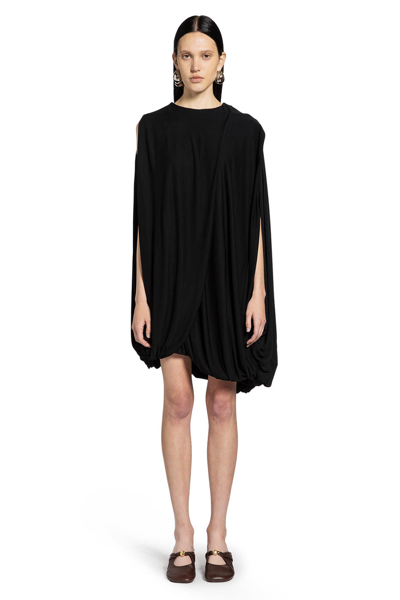 Draped Dress in Viscose