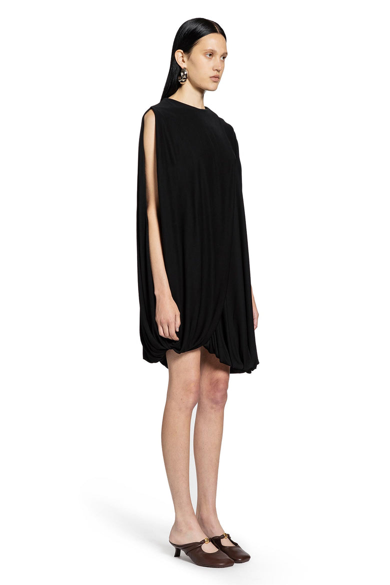 Draped Dress in Viscose