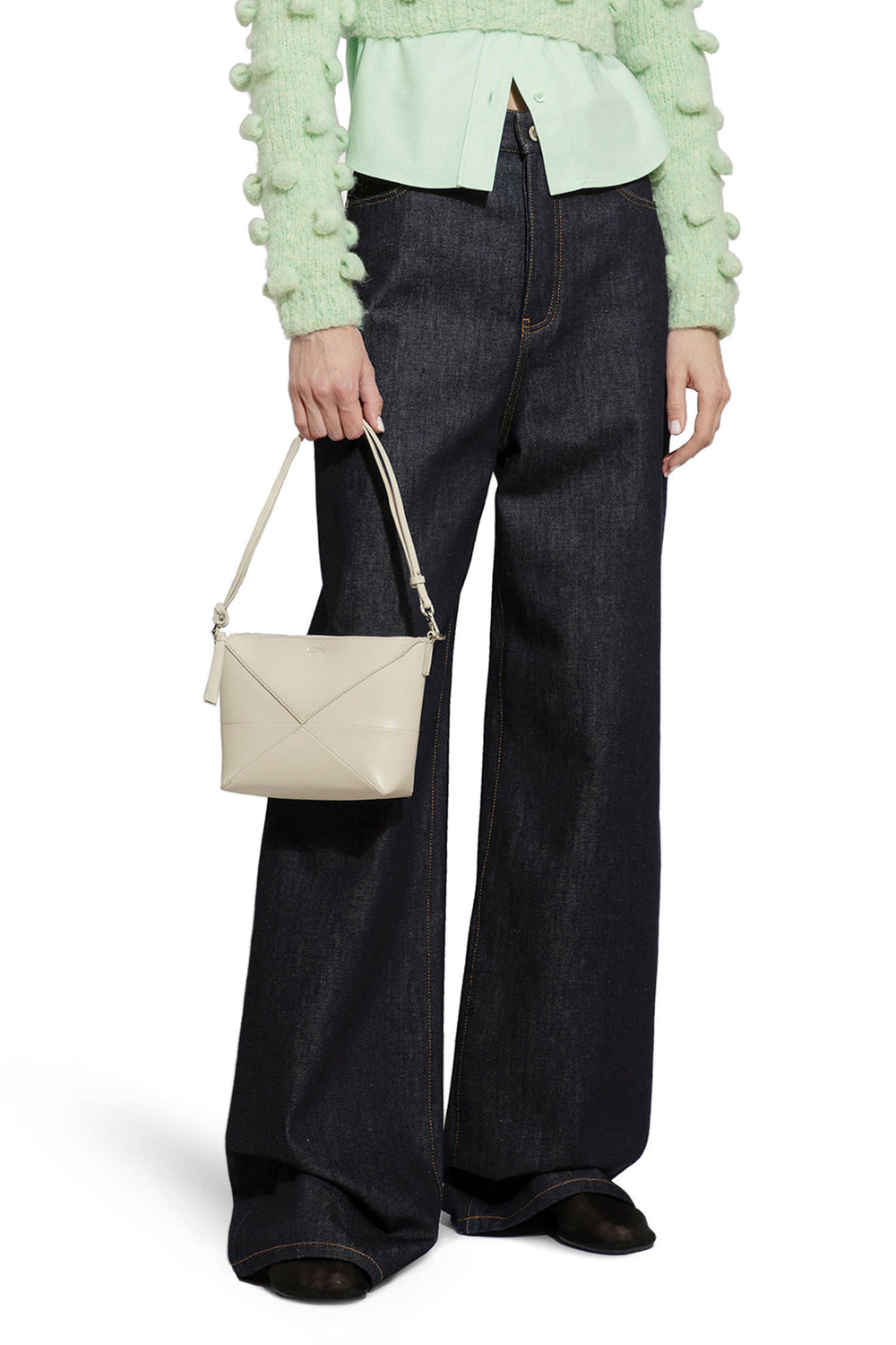 LOEWE WOMAN BLUE JEANS