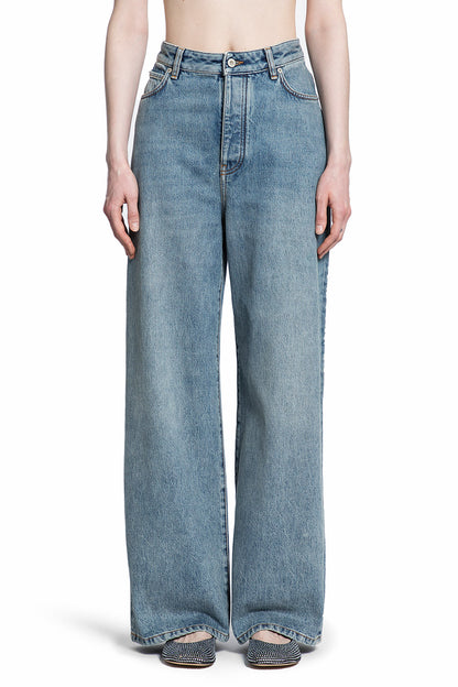 LOEWE WOMAN BLUE JEANS