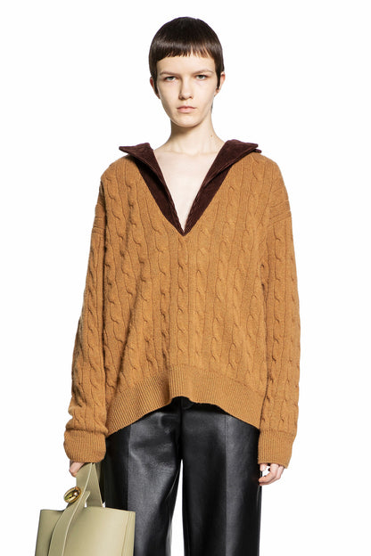 Antonioli LOEWE WOMAN BROWN KNITWEAR