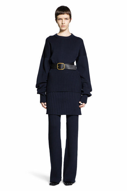 LOEWE WOMAN BLUE KNITWEAR