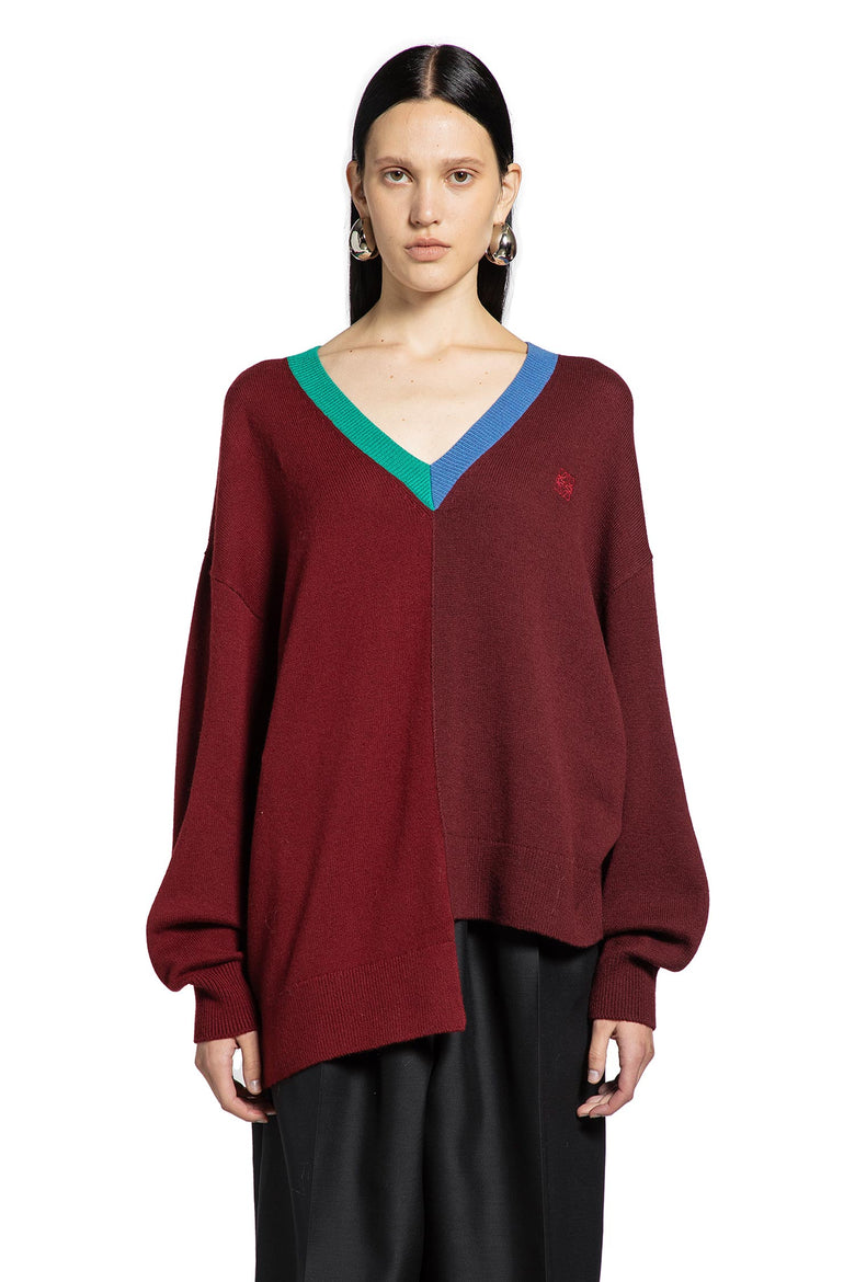 Asymmetric Sweater in Wool