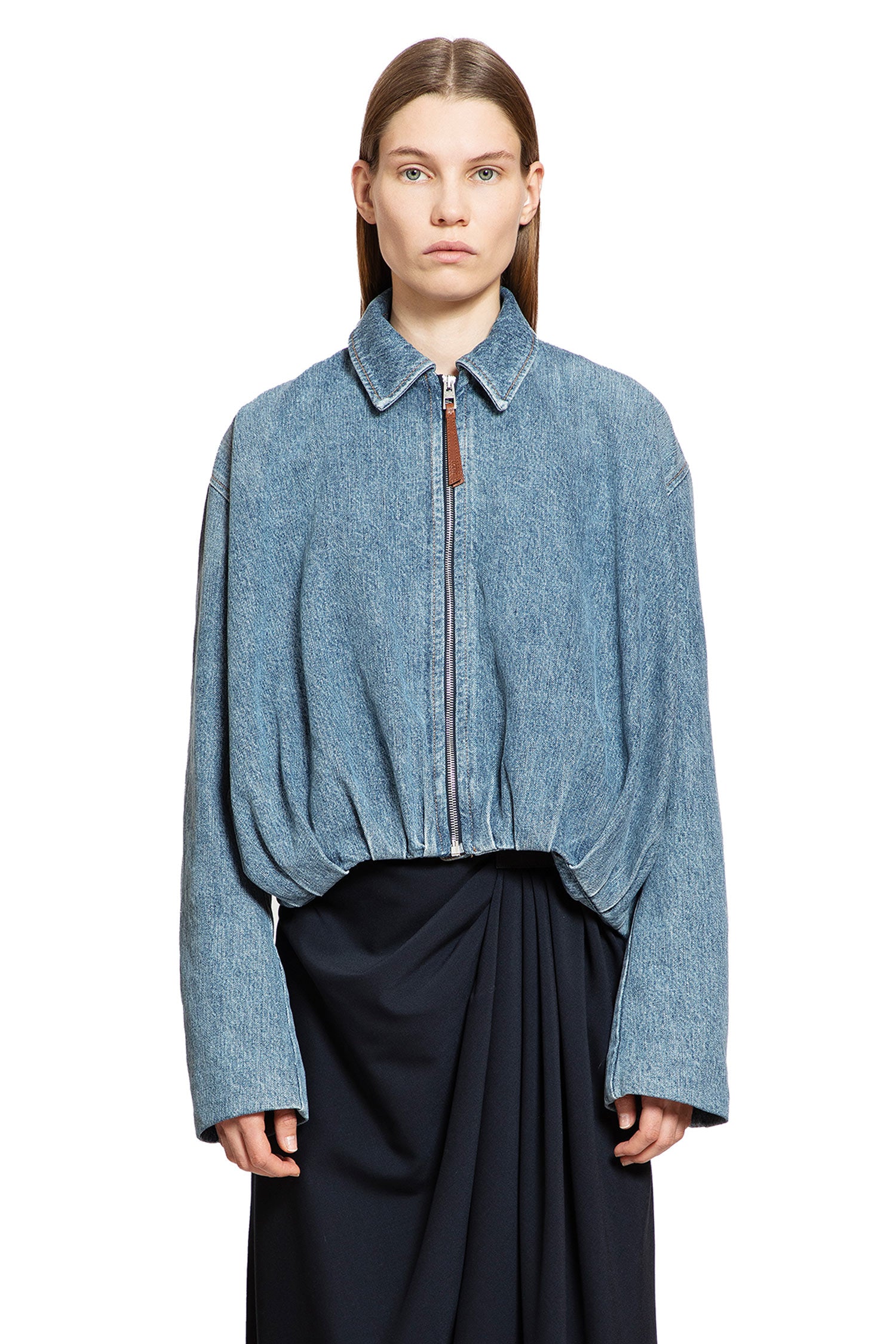 LOEWE WOMAN BLUE JACKETS