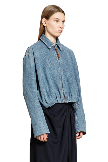 LOEWE WOMAN BLUE JACKETS