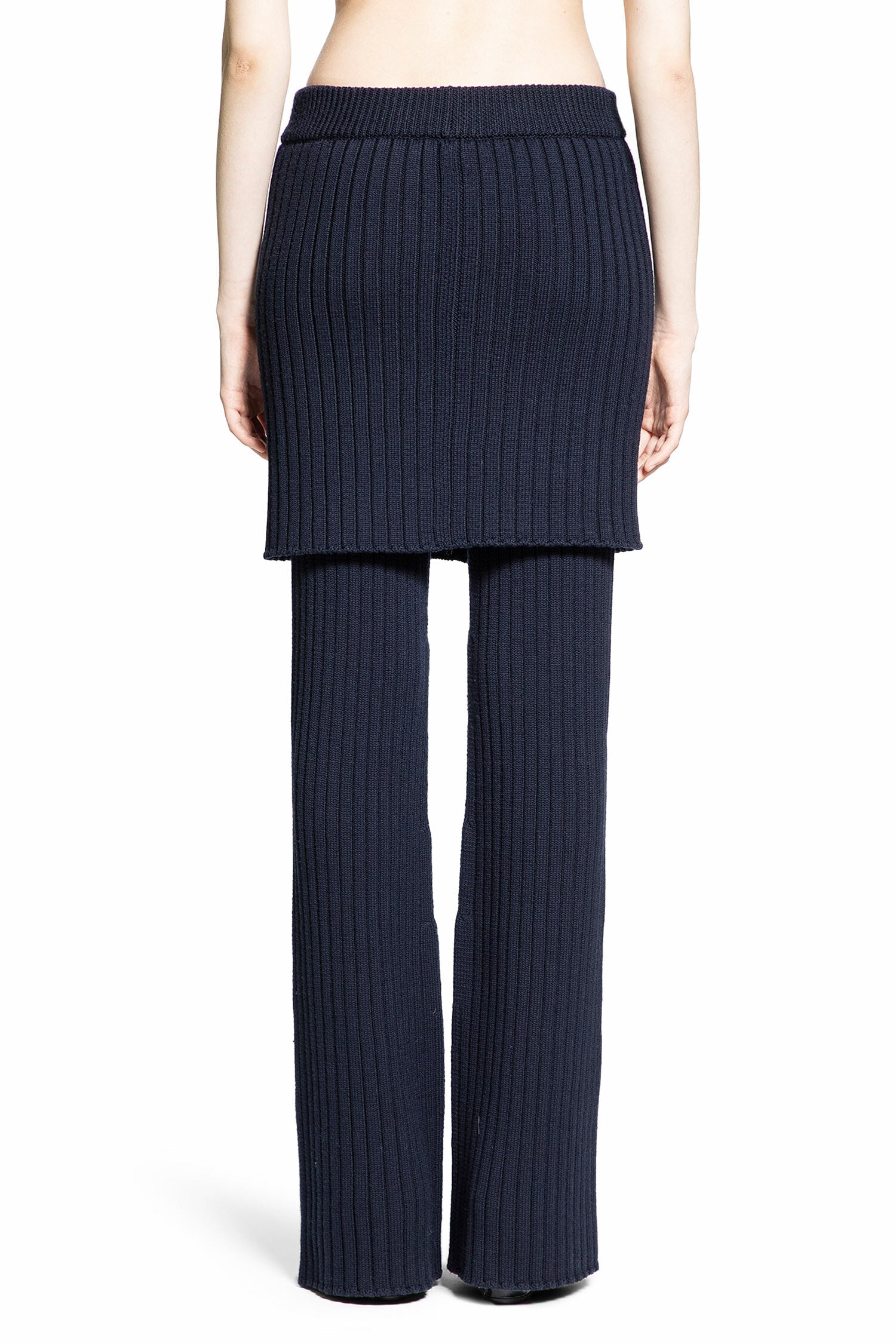 LOEWE WOMAN BLUE TROUSERS