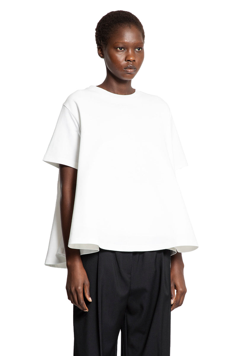 Trapeze Top in Cotton Blend - Antonioli.eu