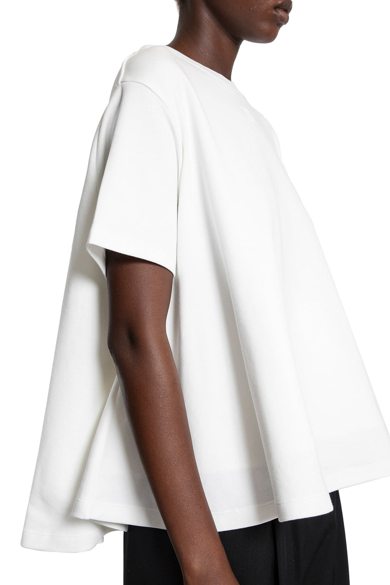 Trapeze Top in Cotton Blend - Antonioli.eu