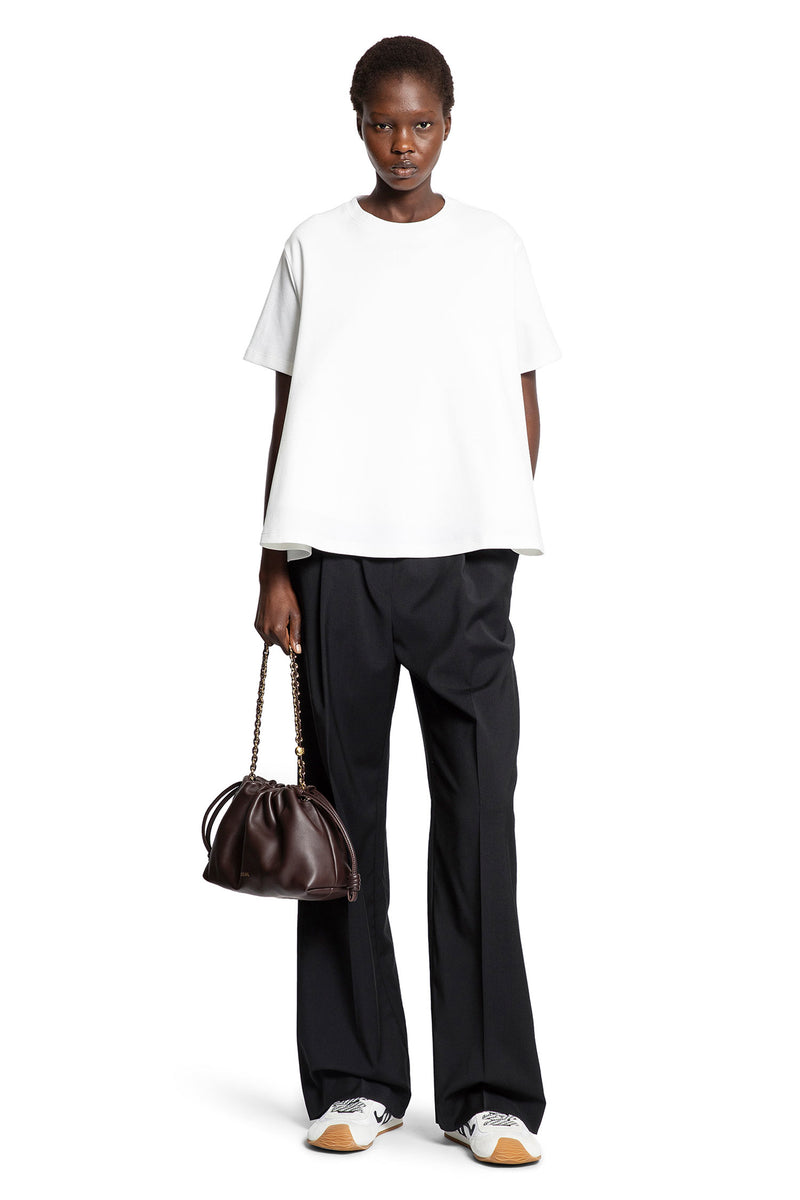 Trapeze Top in Cotton Blend - Antonioli.eu