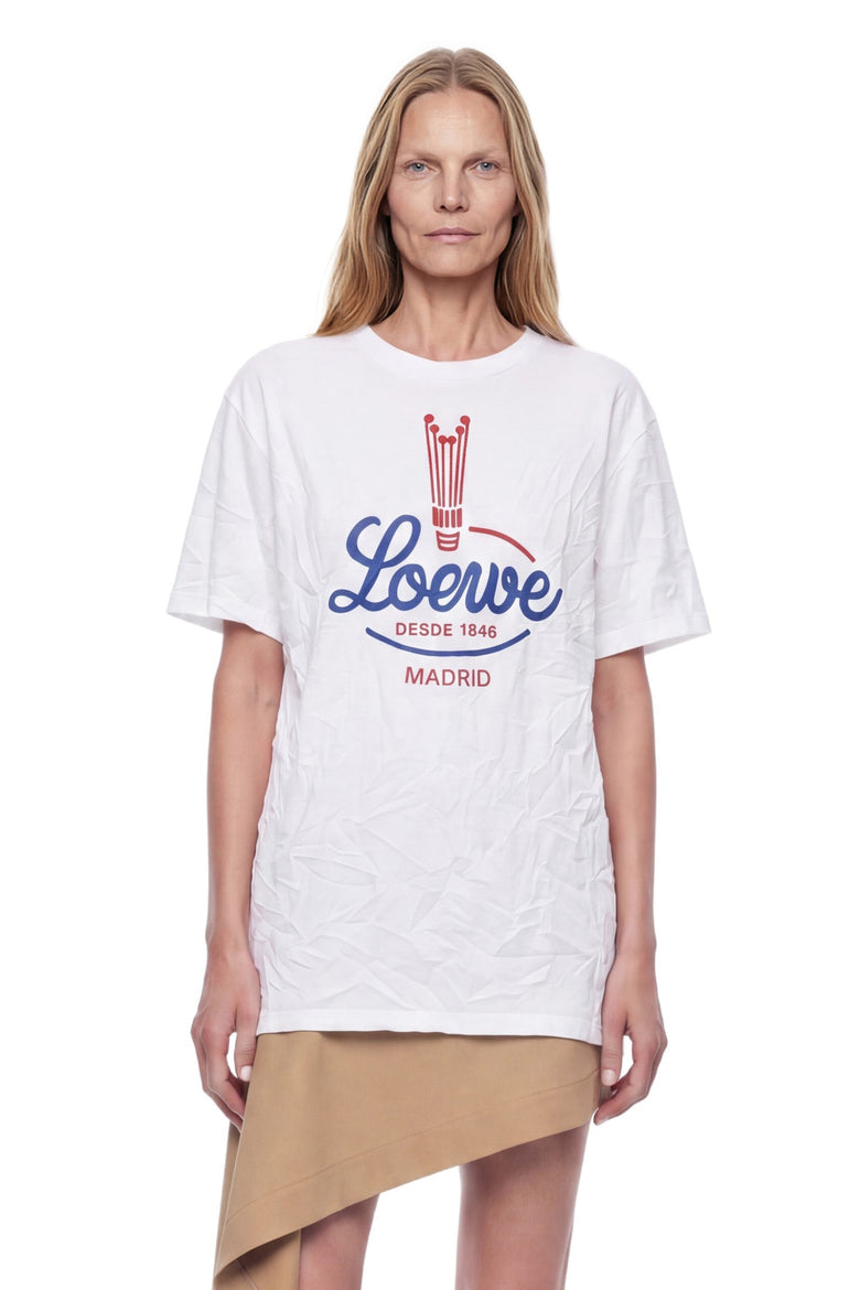 
              LOEWE Digital Archive Logo T-Shirt woman
            
