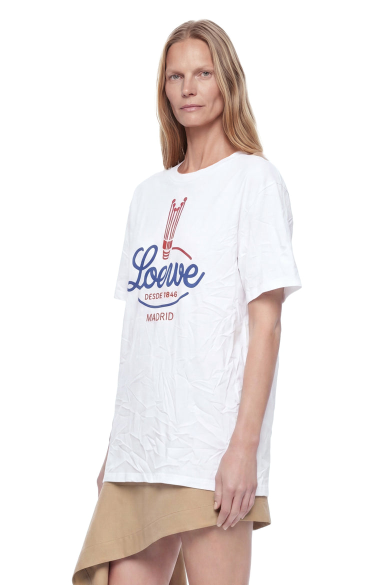 
              LOEWE Digital Archive Logo T-Shirt woman
            