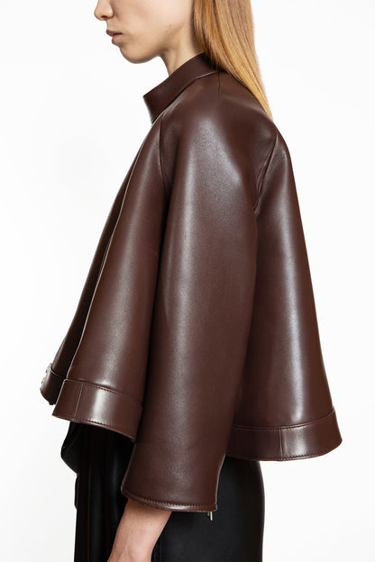 LOEWE WOMAN BROWN JACKETS