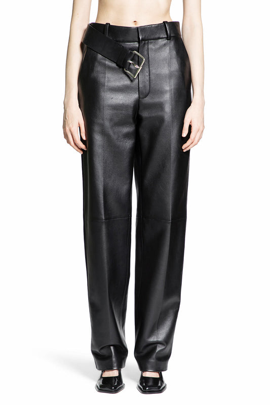 LOEWE WOMAN BLACK TROUSERS