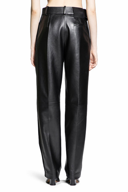 LOEWE WOMAN BLACK TROUSERS