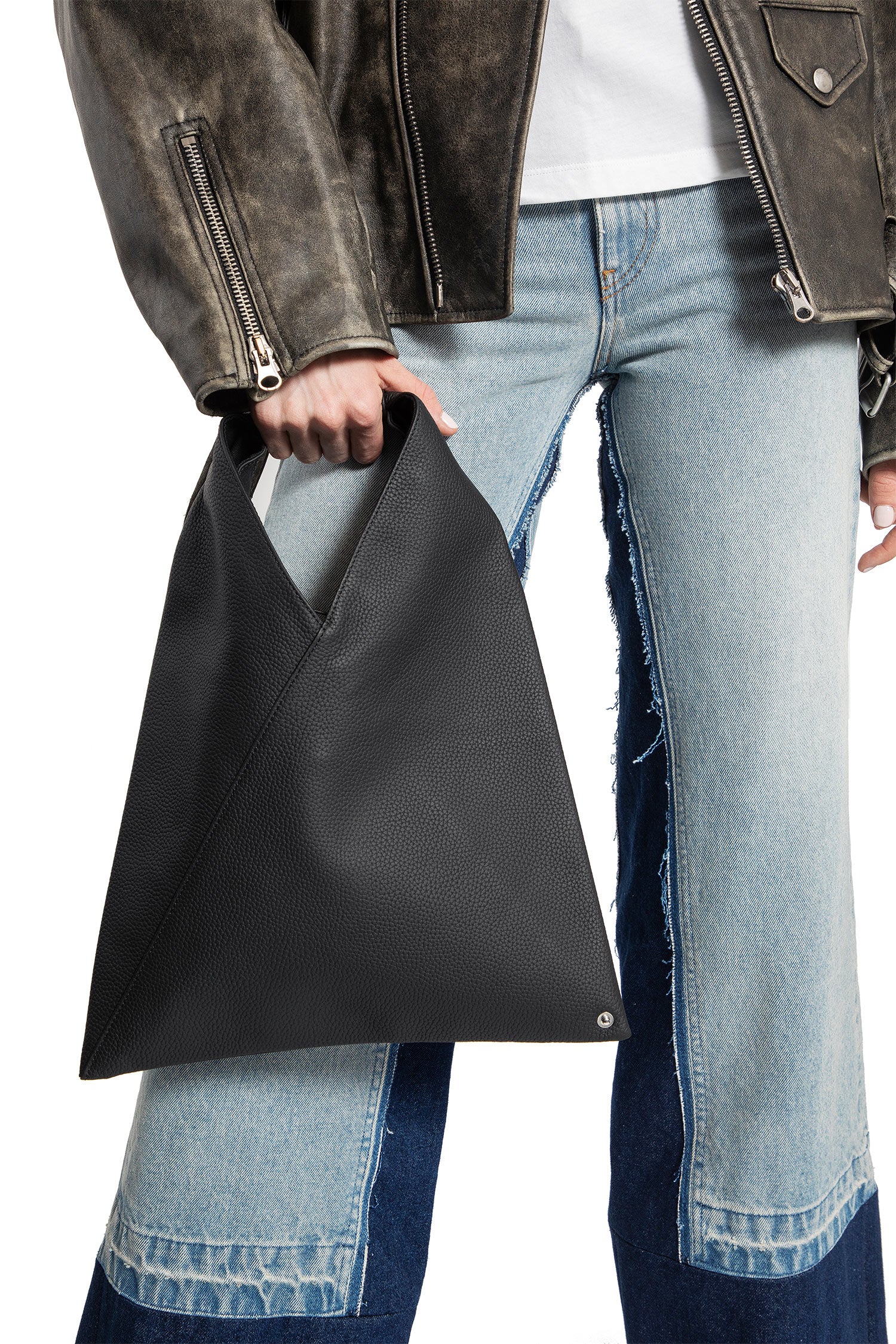 MM6 MAISON MARGIELA WOMAN BLACK TOTE BAGS