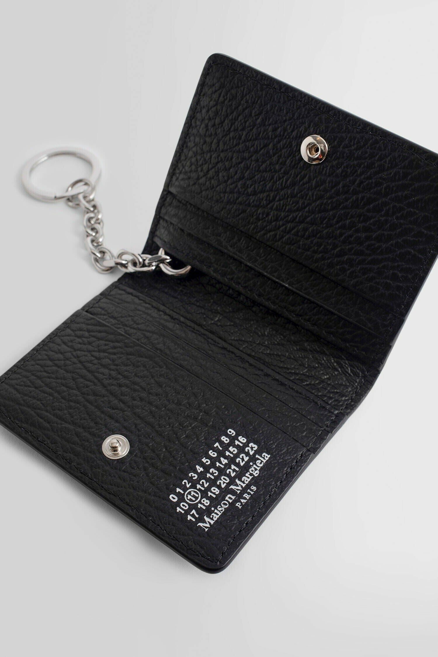 MAISON MARGIELA WOMAN BLACK WALLETS & CARDHOLDERS