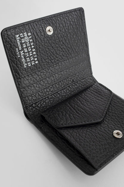 MAISON MARGIELA WOMAN BLACK WALLETS & CARDHOLDERS