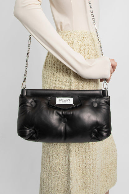 MAISON MARGIELA WOMAN BLACK CLUTCHES & POUCHES