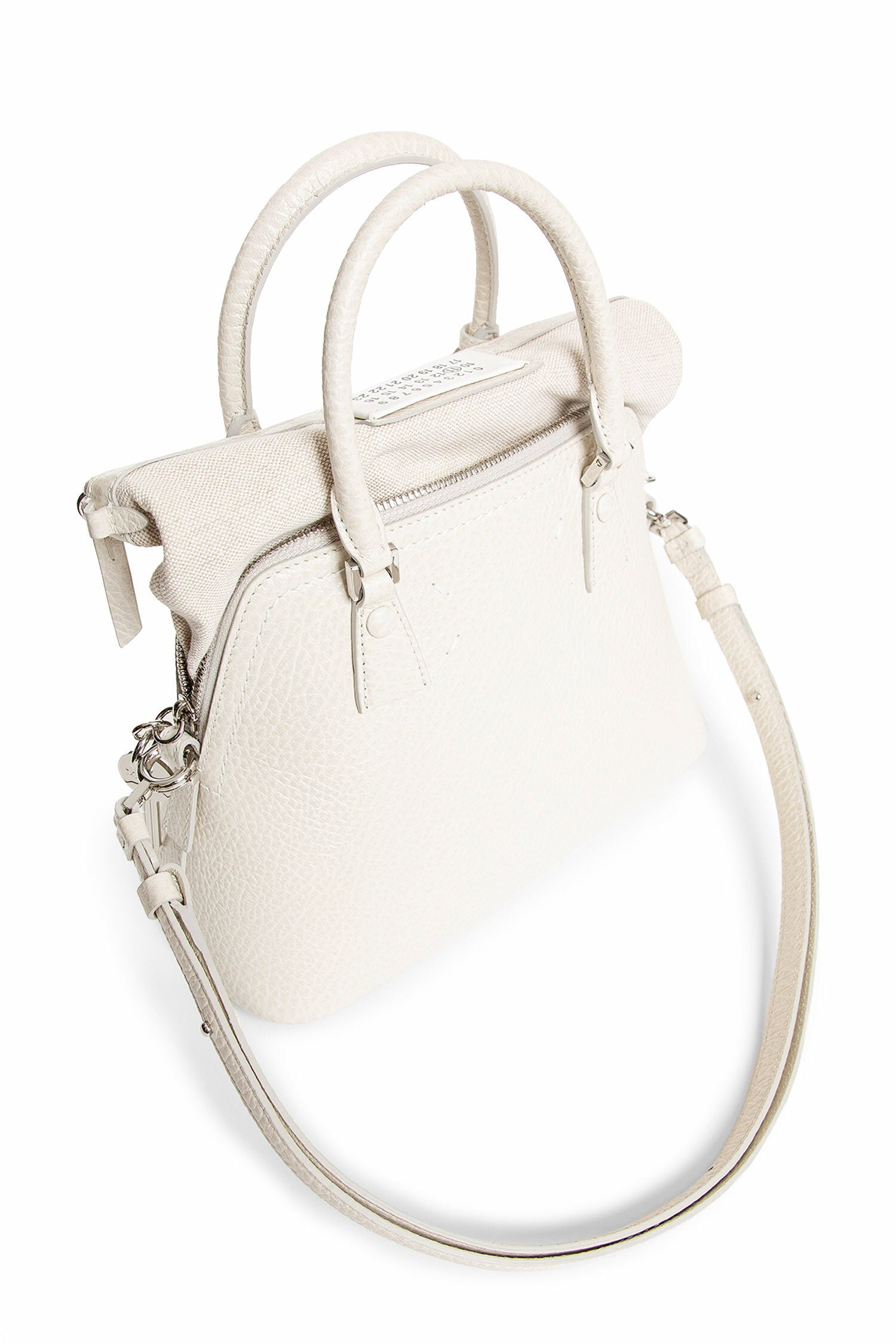 MAISON MARGIELA WOMAN OFF-WHITE TOP HANDLE BAGS