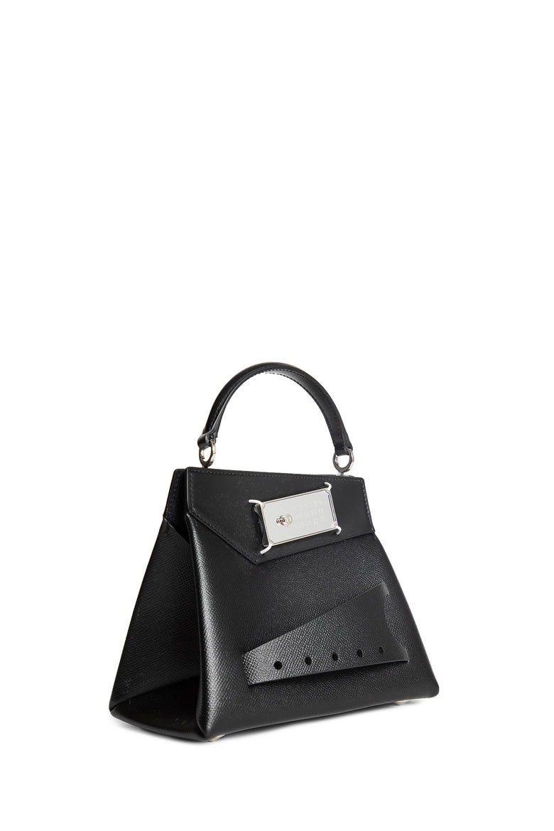 MAISON MARGIELA WOMAN BLACK TOP HANDLE BAGS